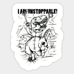 Unstoppable Sticker